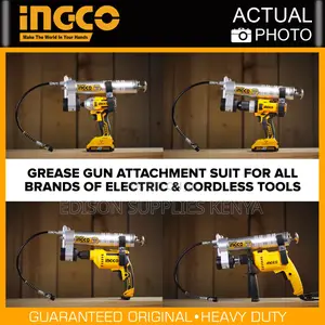 Ingco Grease Gun Attachment 400cc 4000psi Grease Gun Drills