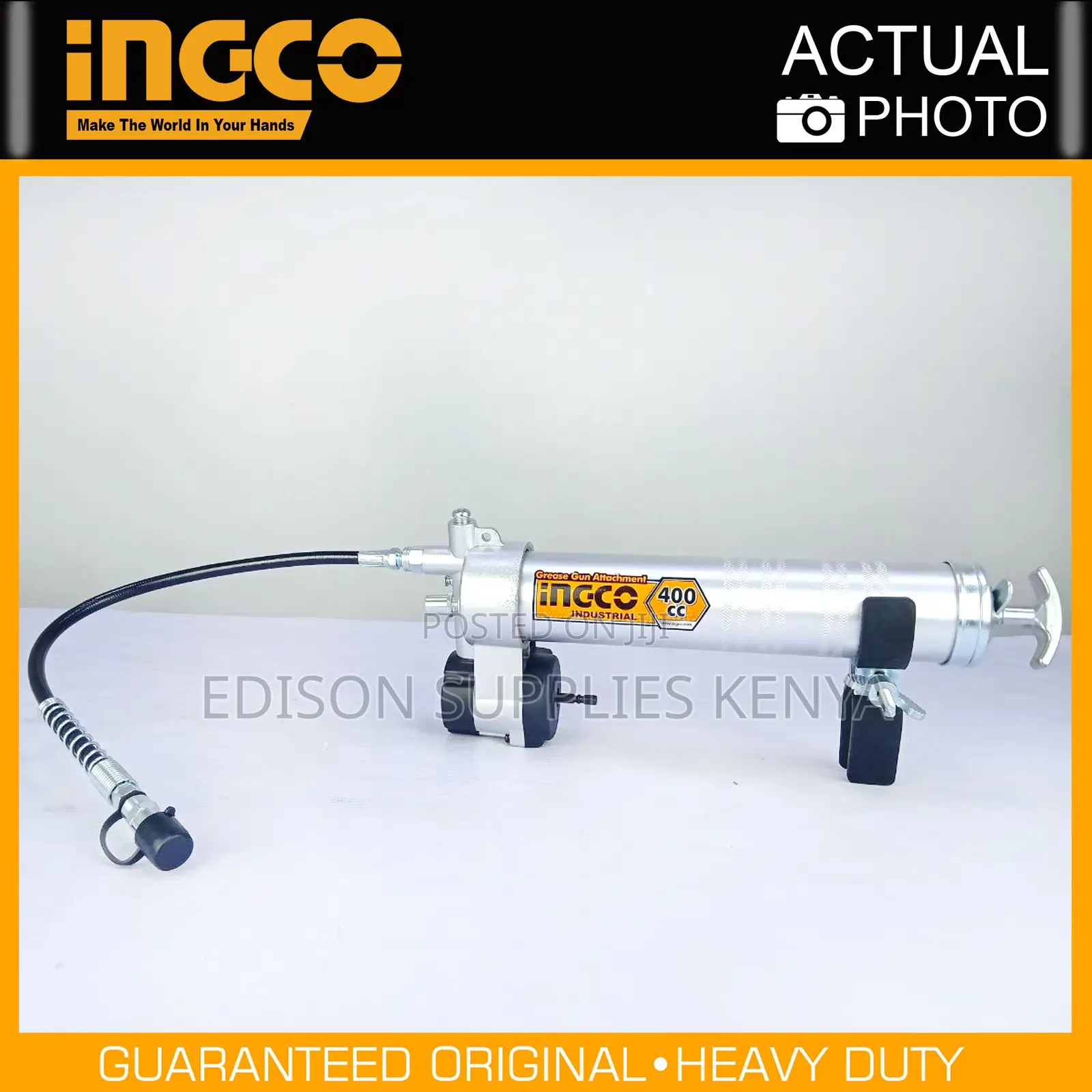 Ingco Grease Gun Attachment 400cc 4000psi Grease Gun Drills