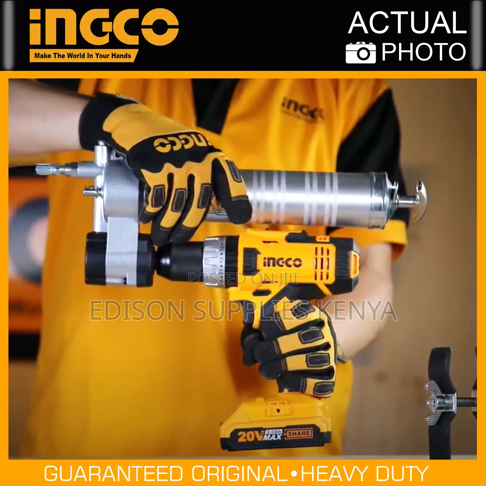 Ingco Grease Gun Attachment 400cc 4000psi Grease Gun Drills