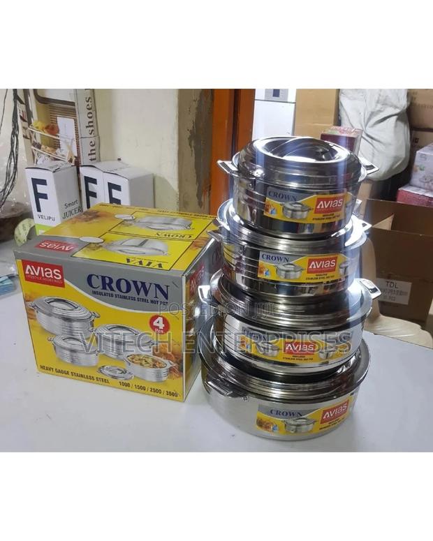 Crown Hot Pot 4 Pieces Set - main view