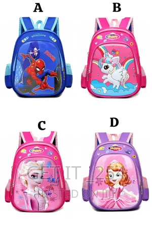 *Cartoon Theme School Bag*
To Fit Nursery -Grade 1