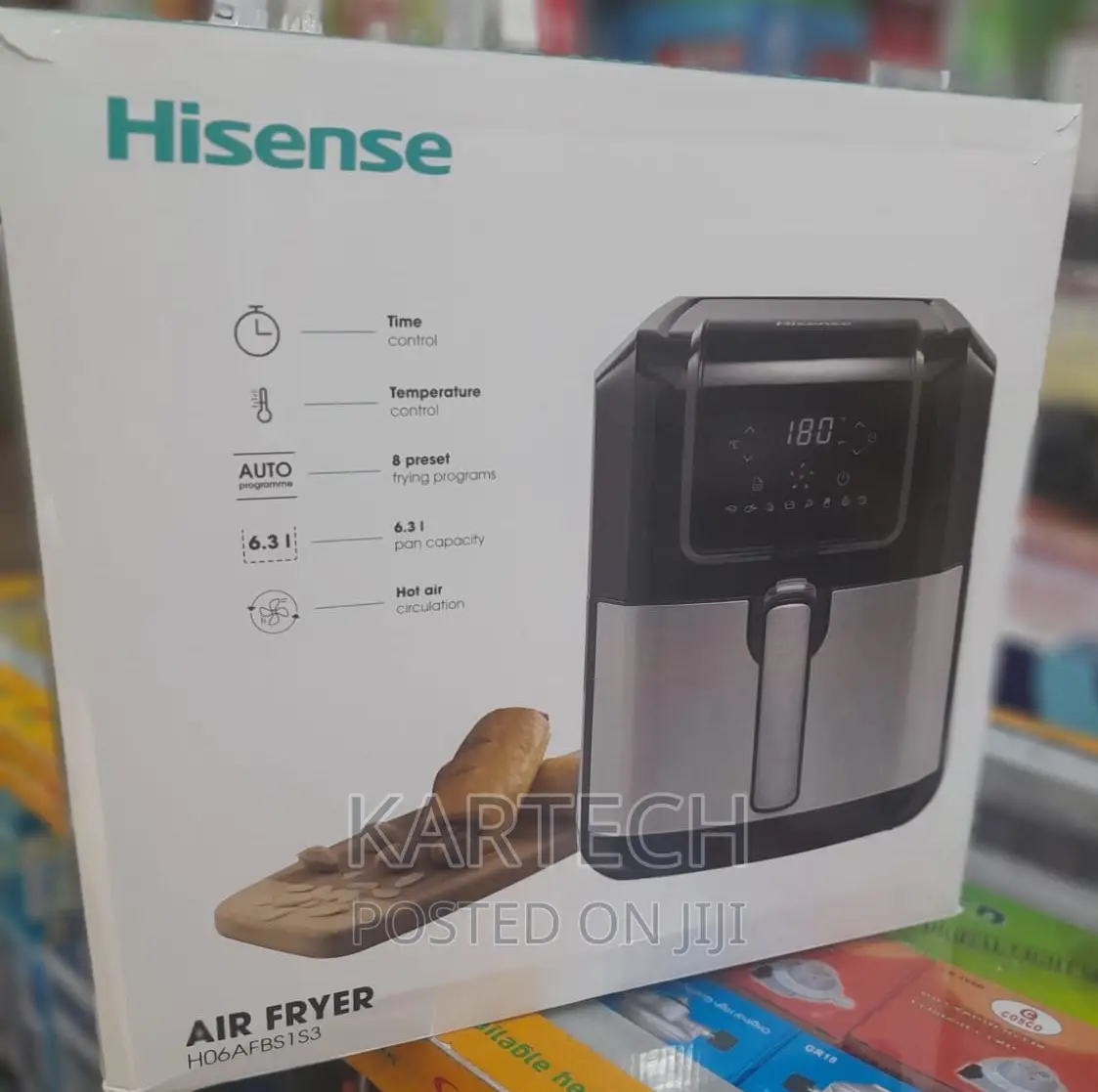 Hisense 6.3 L Air Fryer - Single