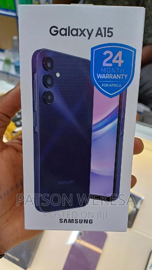 New Samsung Galaxy A15 128 GB Black