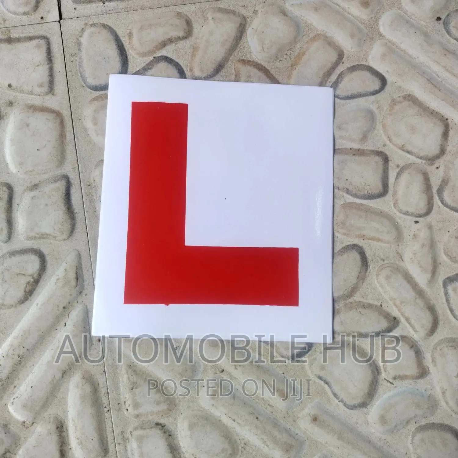 L Leaner Driving Sticker