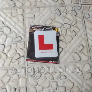 L Leaner Driving Sticker