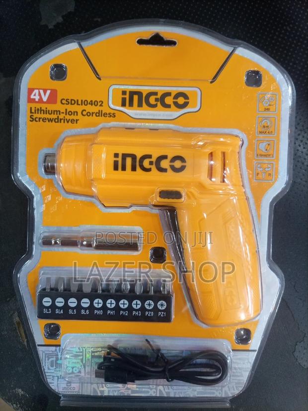 4v Lithium-Ion Cordless Screwdriver - main view