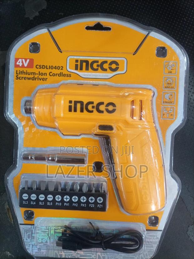 4v Lithium-Ion Cordless Screwdriver - thumbnail 2