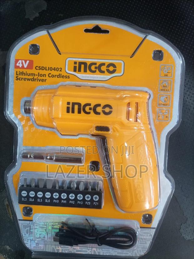 4v Lithium-Ion Cordless Screwdriver - thumbnail 3