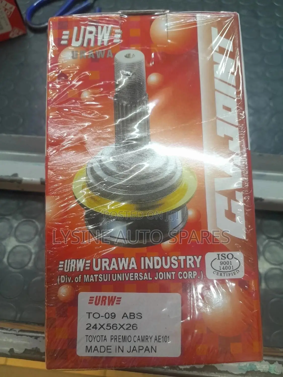 CV Joint Toyota Corolla AE.