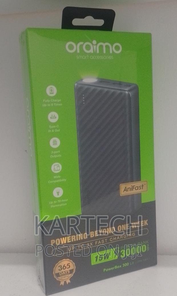 Oraimo 30000mah Powerbank - main view