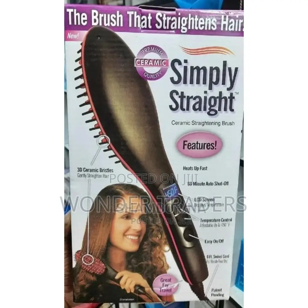 Hair Straightener Hair Comb,
