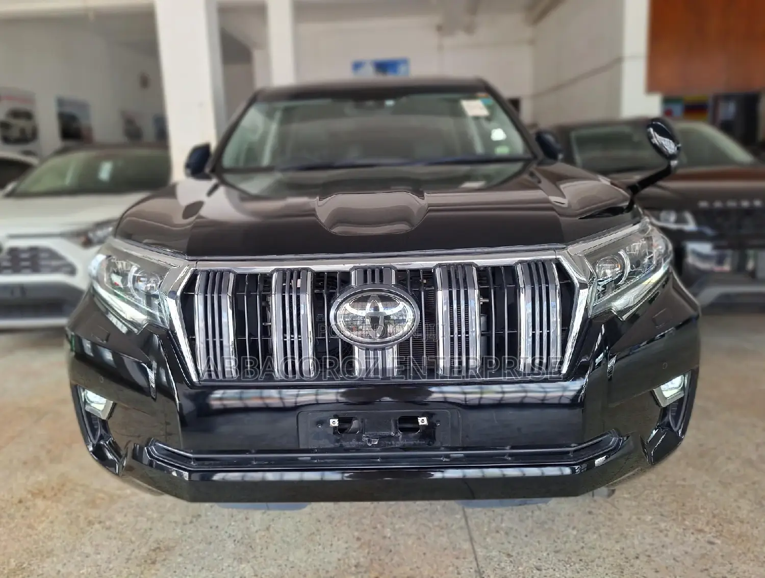 Toyota Land Cruiser Prado 2.8 2018 Matt Black