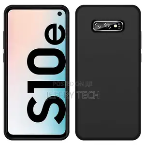 Galaxy S10e Case, Slim Liquid Silicone Soft Gel Rubber Shock