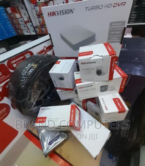 Full Kit 4 Channel Hikvision-New 4 Channel 4 Cameras