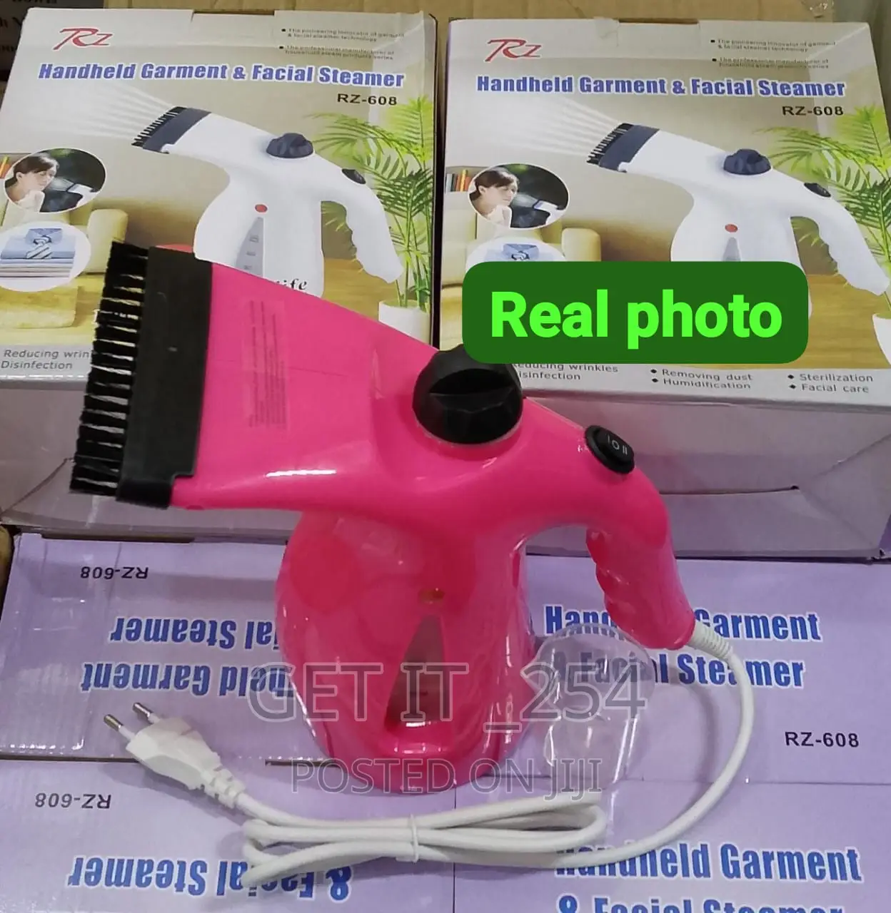 Hand Held Garment Facial Steamer