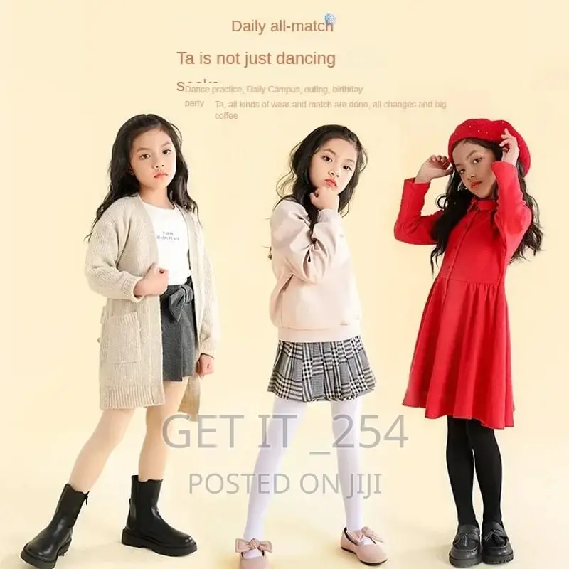 Quality Baby Girl Stretchy Stockingss,M,L,Xl (1-12yrs)