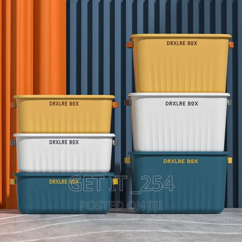 High Quality Plastic Storage Basket With Lid, Colours
Musta