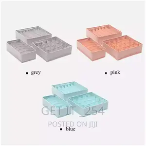 3pc Set Drawer/Closet Organizer*
Material:Non Woven