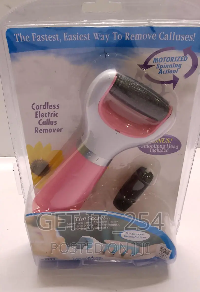 Cordless Electric Callus Remover With Extra Grinding Tool
