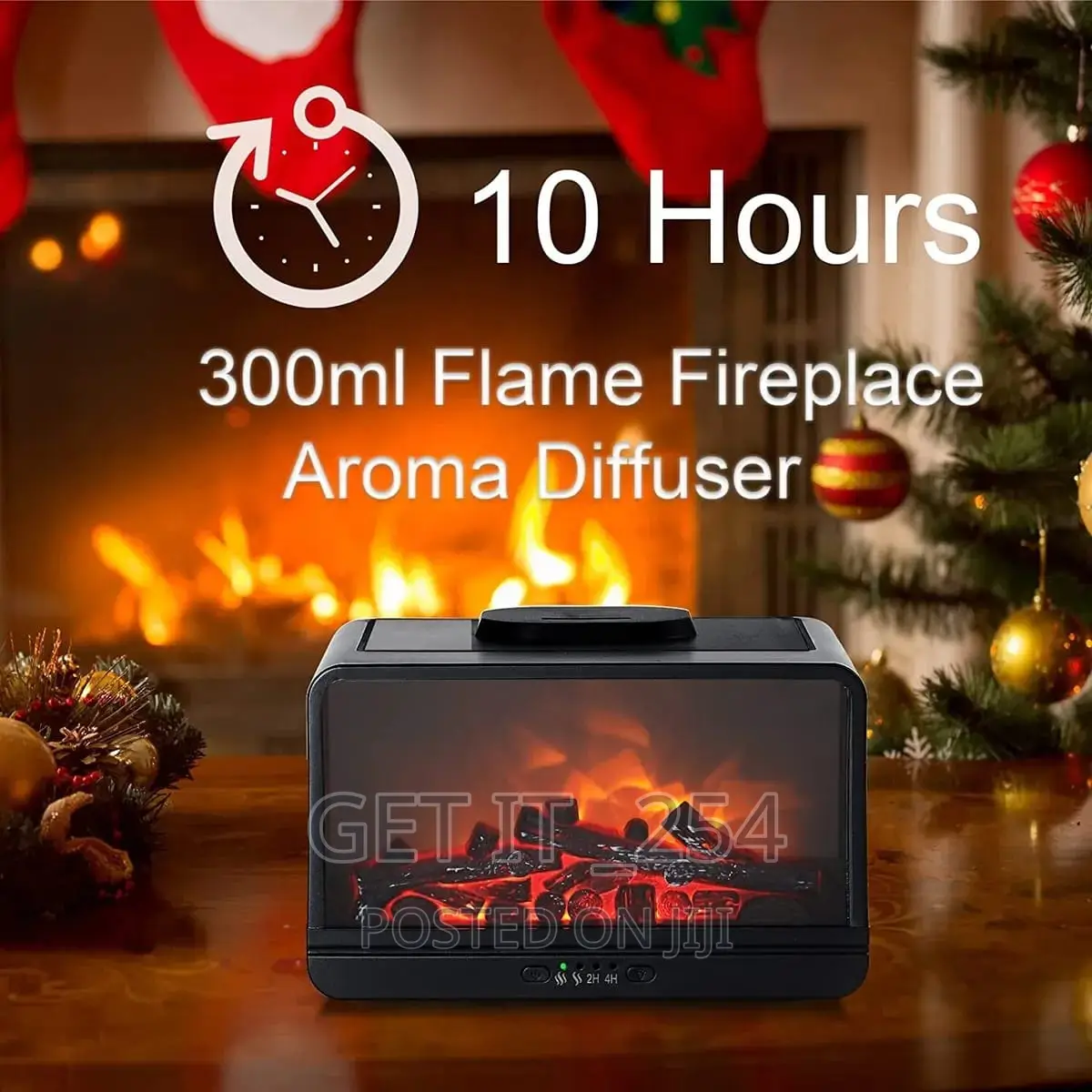 *Flame Fire Aromatherapy Diffuser