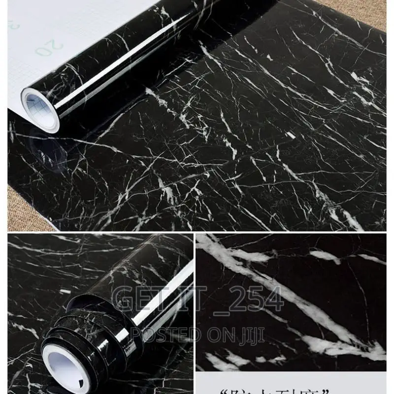 Shelf Adhesive Marble Contact Paper