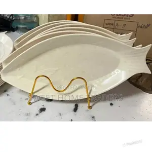 6pcs Melamine Fish Plates