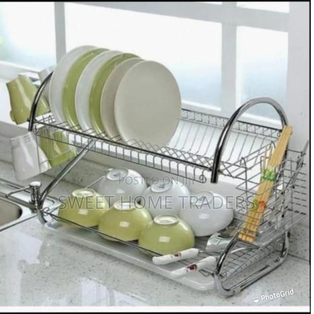 Tier Dish Rack Stainless Steel,