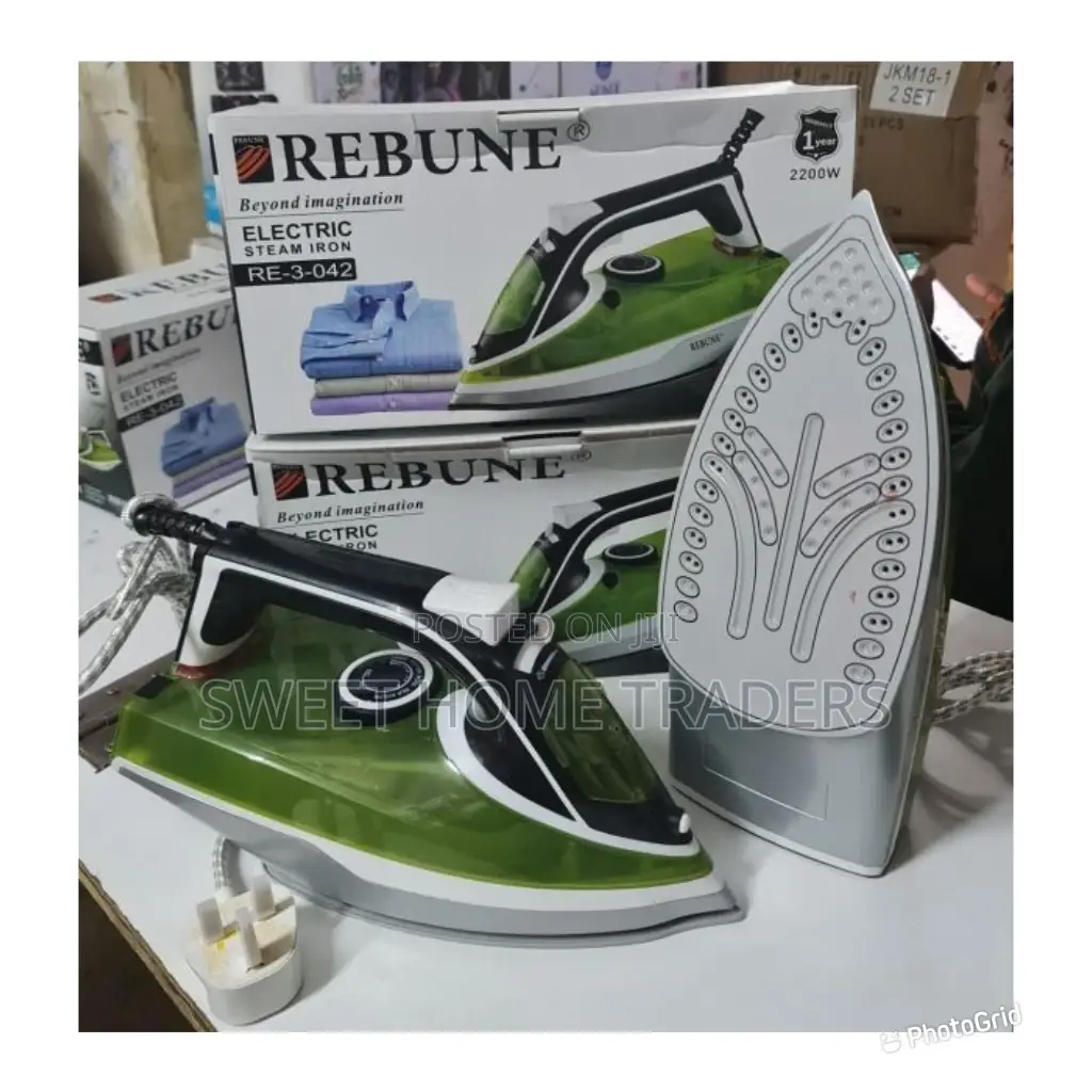 Rebune Commercial Steam Iron Box, Box