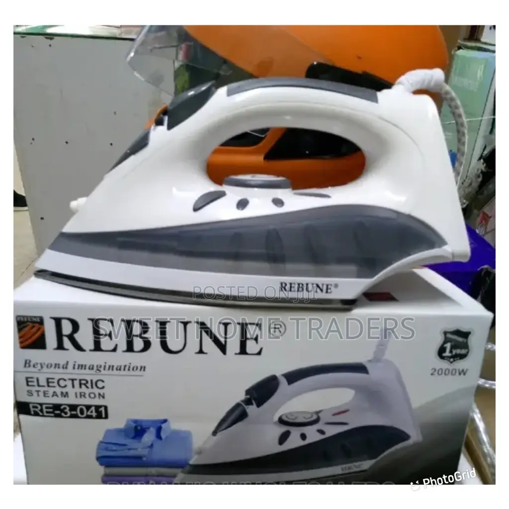 Rebune Steam Iron Box.Non-stick Coating, Iron