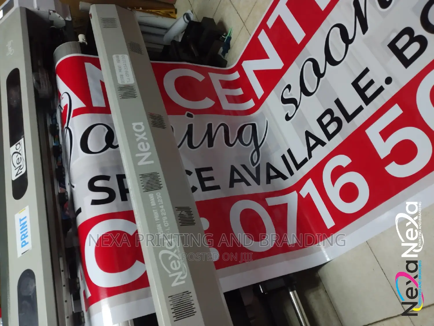 New Mall Advertising Banner