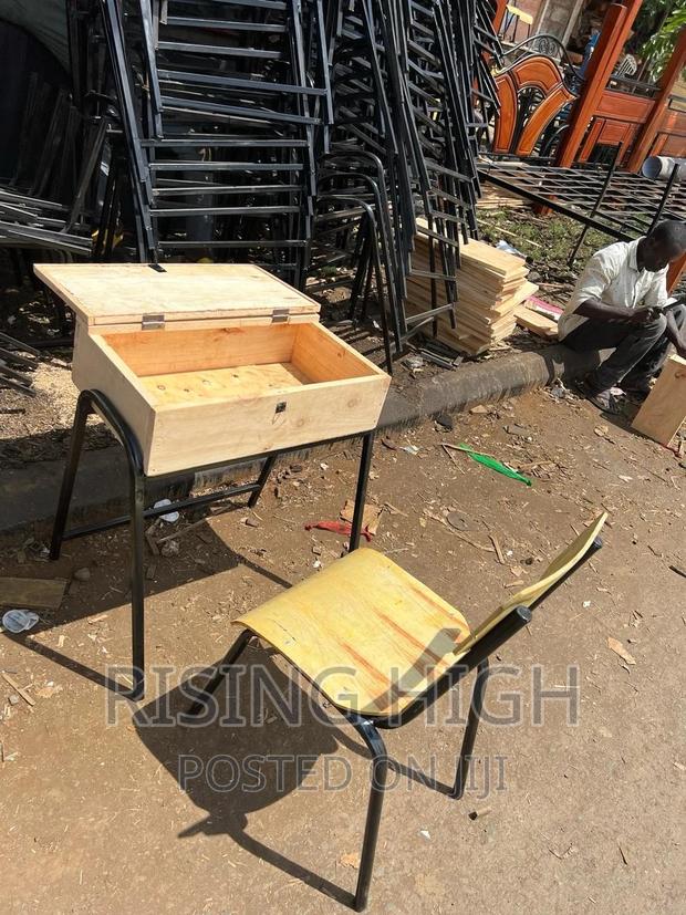 School Lockers and Chairs. - main view