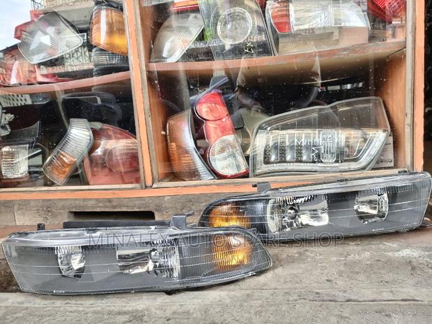 Mitsubishi Galant Headlights Shinny Reflector