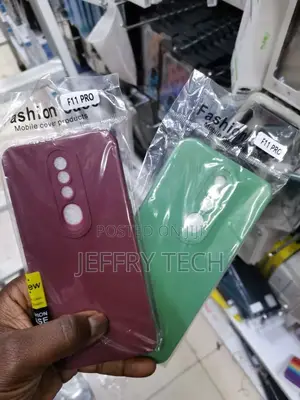 OPPO F11 Pro Back Cover Soft Matte Liquid Silicone TPU | Cam