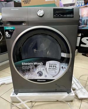 8kg Hisense Front Load Washing Machine Wash and Dry - thumbnail 2