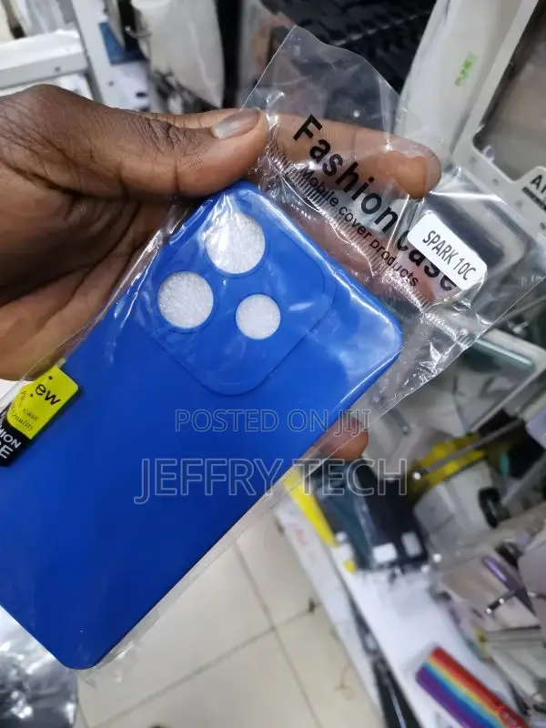 Tecno Spark 10C, Liquid Silicone Protective Phone Case for T