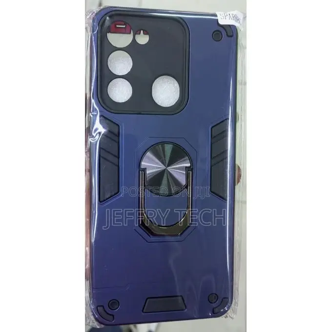 Tecno Spark 9, Fashion Blue Back Cover Case.\