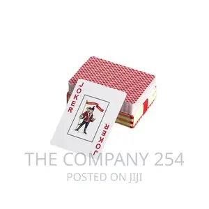 Plastic Pocker Playing Cards at 335/-