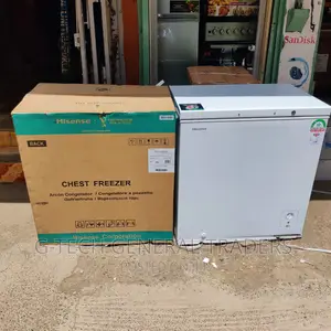 Hisense 189l Chest Freezer;White/Silver Fc198sh
