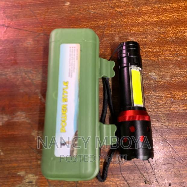 Power Style Rechargeable Torch With Case
