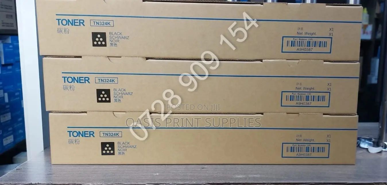 Original Tn324k Black Toner