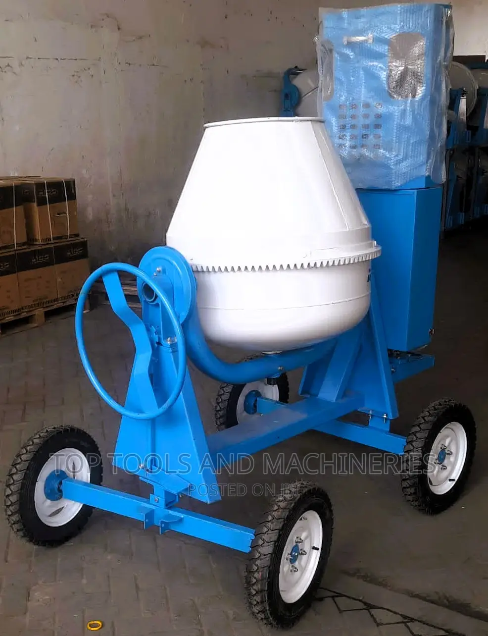 AC4007 Aico Japan Concrete 400litres Mixer 10hp Engine