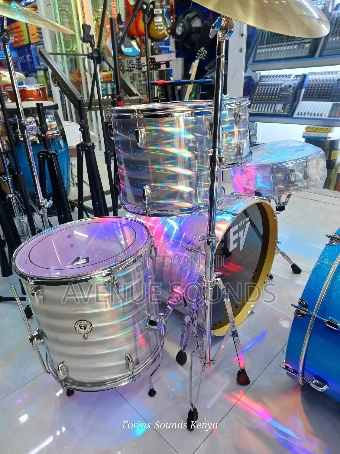 Ev 5pc Drumset
