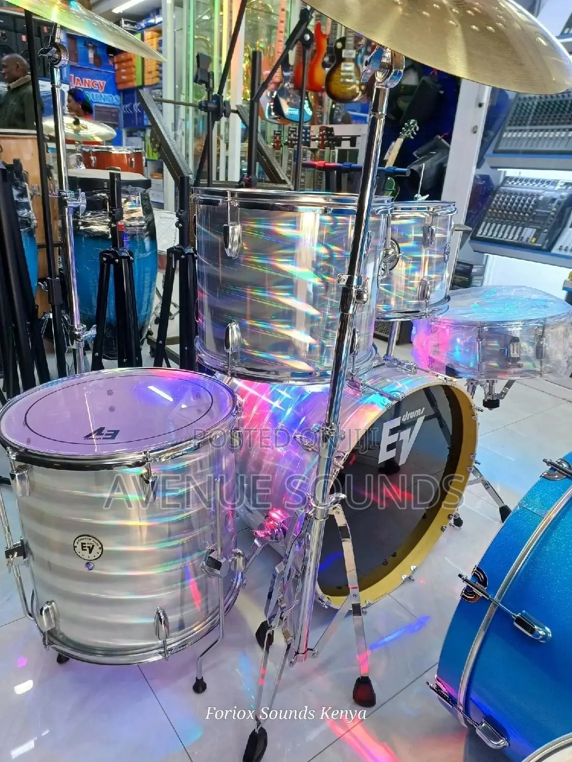 Ev 5pc Drumset