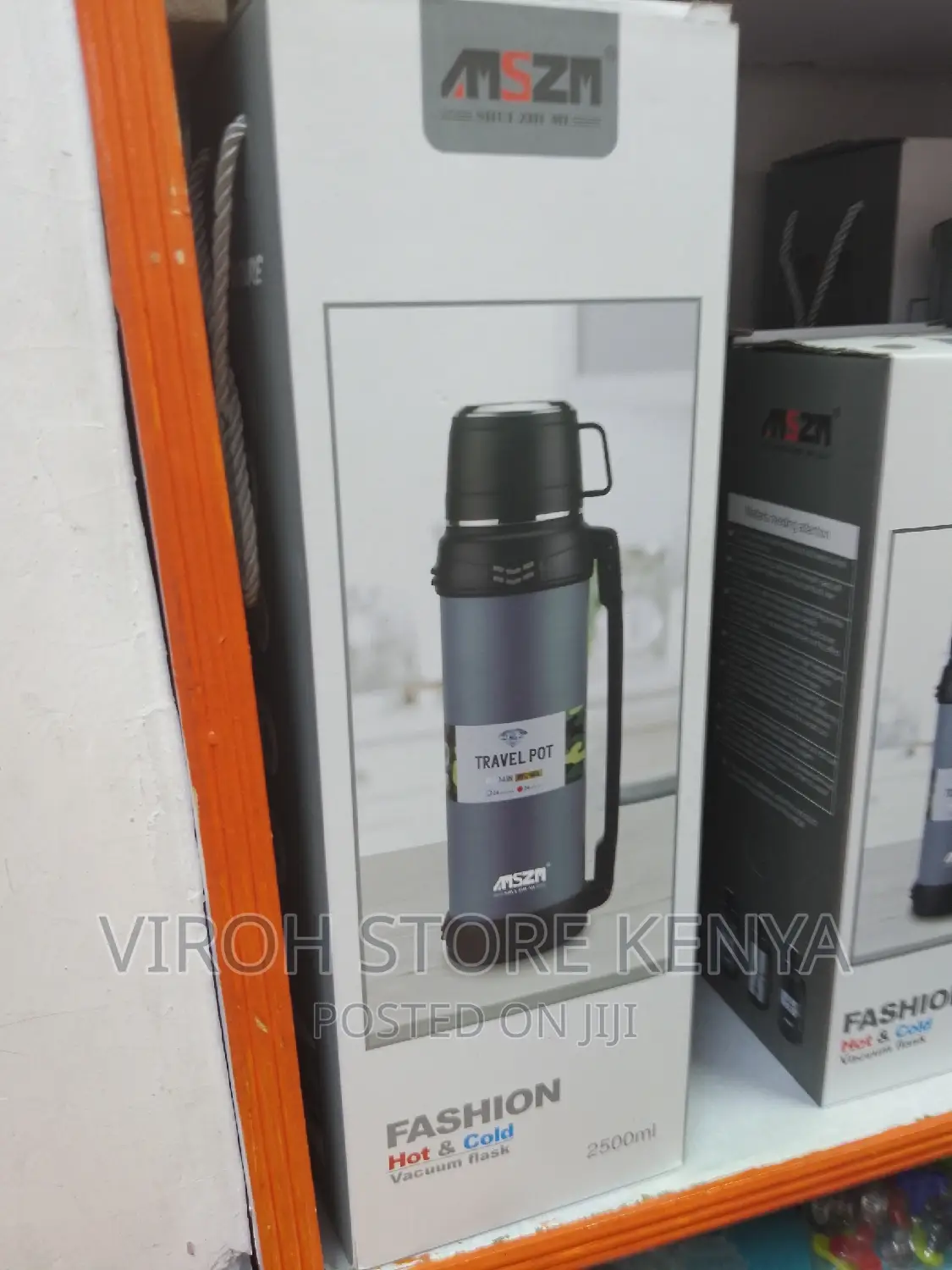 Travel Pot Vacuum Flask for Hot and Cold 2500ml
