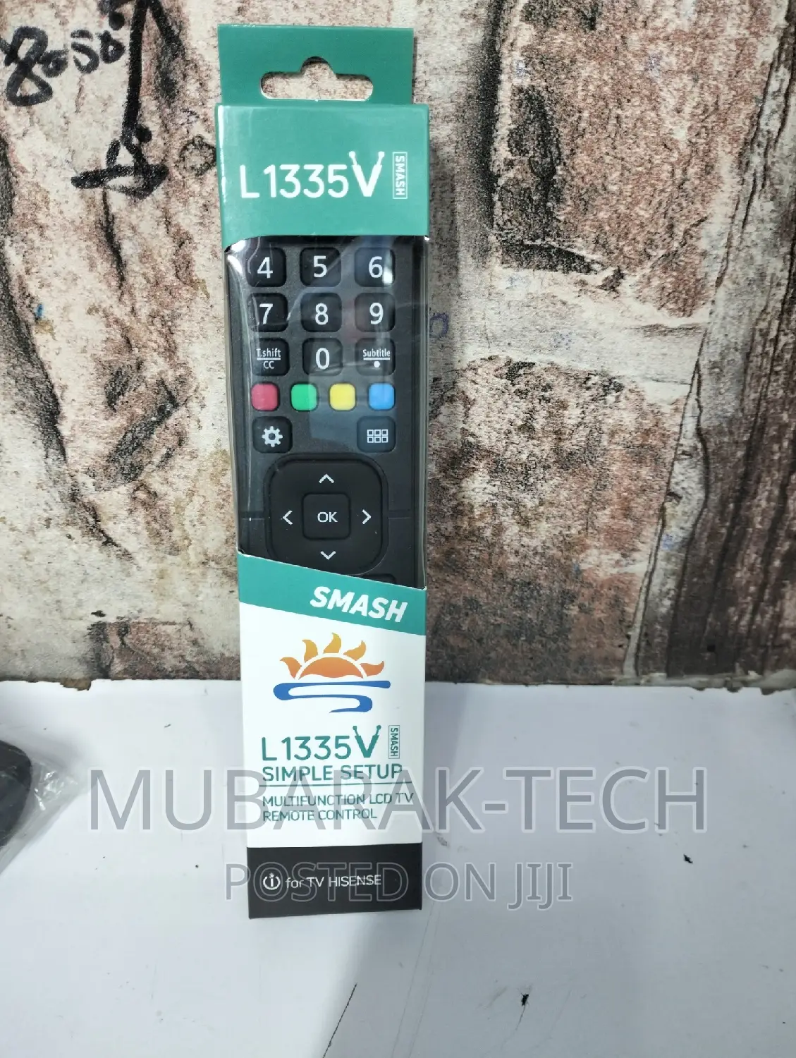 Hisense Universal Remote for Both Digital and Smart TVS