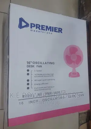 High Volume Air 16inch Desk Fan