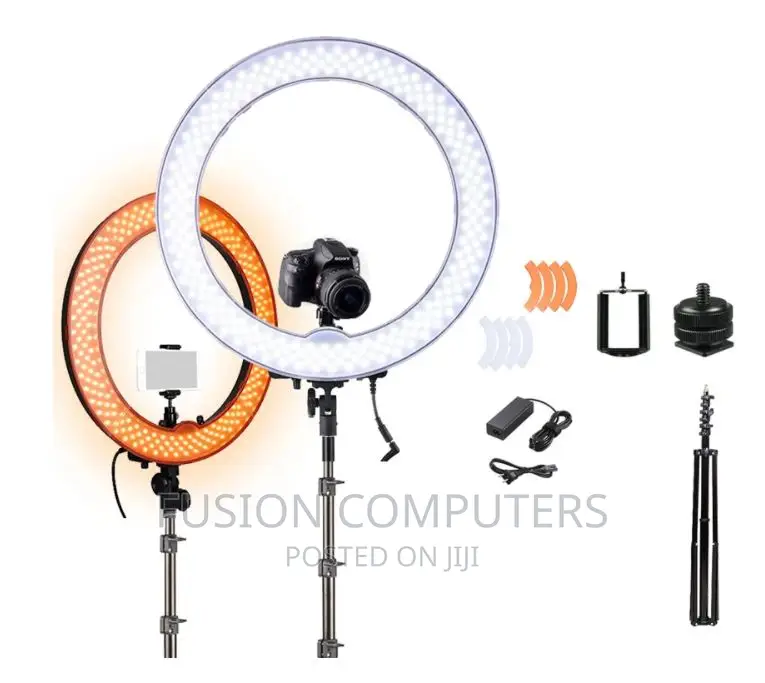 14 Inch LED Ring Light With Tripod Stand