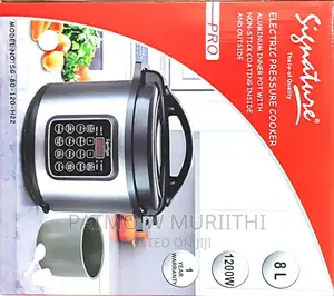 Pressure Cooker-Signature Electric Pressure Cooker 8L