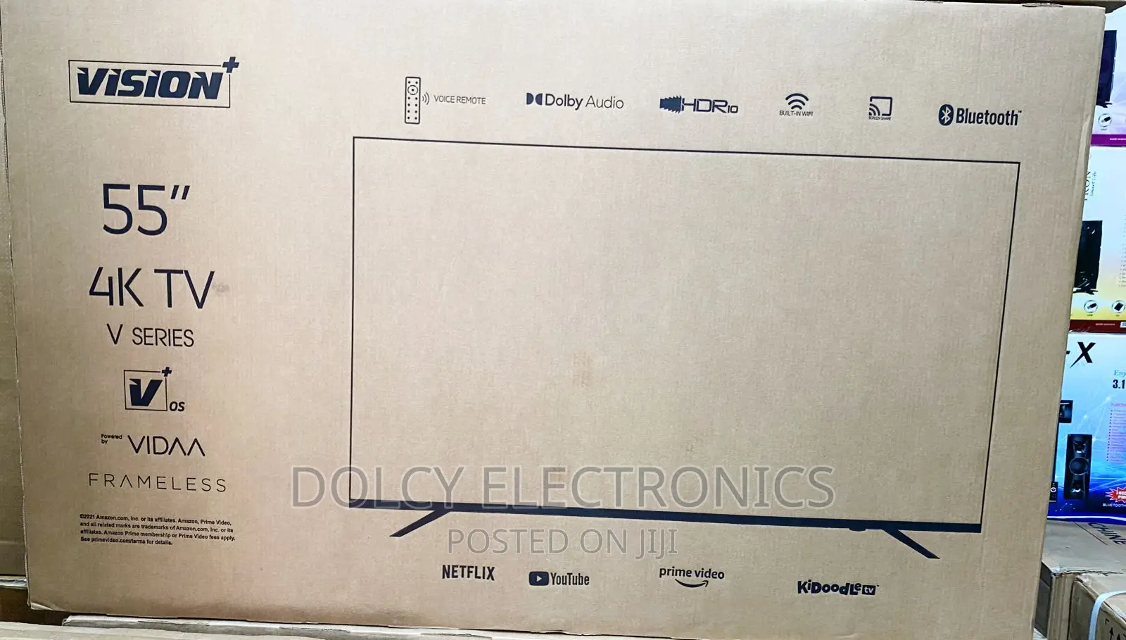 Vision 55′′ Frameless V+ Os Smart Tv