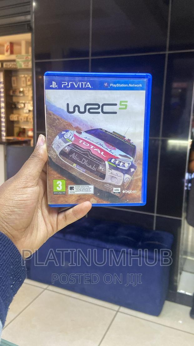 WRC 5 Ps Vita - main view